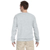 Jerzees Men's Ash 8 Oz. Nublend Fleece Crew