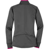 Nike Women's Dark Grey Dri-FIT Long Sleeve Quarter Zip Shirt