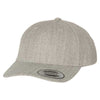 Yupoong Heather Grey Classic Wool Blend Cap