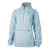 Charles River Women's Anchor Aqua Chatham Anorak Print Pullover