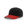 Richardson Black/Red On-Field Combination Wool Blend R-Flex Cap