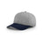 Richardson Heather Grey/Navy On-Field Combination Wool Blend R-Flex Cap