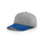 Richardson Heather Grey/Royal On-Field Combination Wool Blend R-Flex Cap