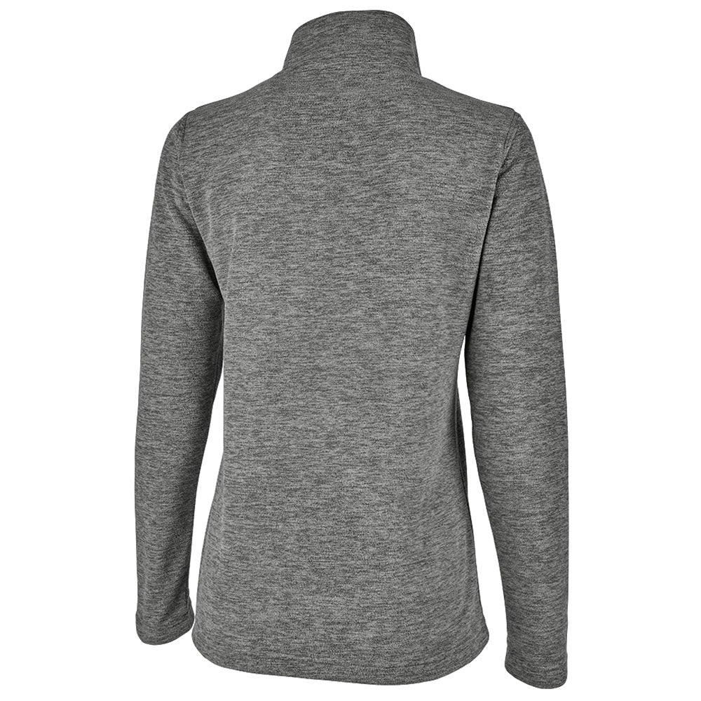 Charles River Women's Light Grey Heather Freeport Microfleece Pullover