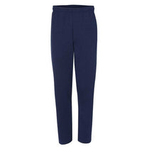 Russell Athletic Men's Navy Dri Power Open Bottom Pocket Sweatpants