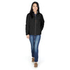 Charles River Women's Black Jamestown Fleece Jacket