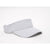 Pacific Headwear Silver Adjustable M2 Performance Visor