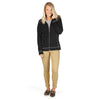 Charles River Women's Black Conway Flatback Rib Jacket