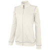 Charles River Women's Ivory Heather Conway Flatback Rib Jacket