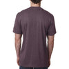 Next Level Men's Vintage Purple Triblend Crew Tee