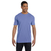 Comfort Colors Men's Flo Blue 6.1 oz. Pocket T-Shirt