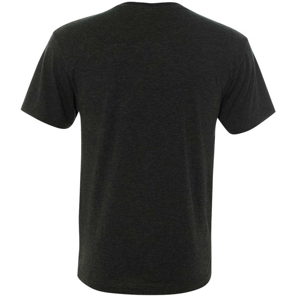 Next Level Men's Vintage Black Triblend V-Neck Tee