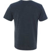 Next Level Men's Vintage Navy Triblend V-Neck Tee