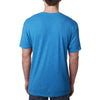 Next Level Men's Vintage Turquoise Triblend V-Neck Tee