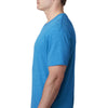 Next Level Men's Vintage Turquoise Triblend V-Neck Tee