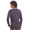 Next Level Men's Vintage Purple Triblend Long-Sleeve Crew Tee