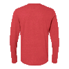 Next Level Men's Vintage Red Triblend Long-Sleeve Crew Tee