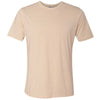 Next Level Men's Cream Poly/Cotton Short-Sleeve Crew Tee