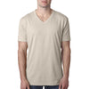 Next Level Men's Sand Premium CVC V-Neck Tee