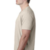 Next Level Men's Sand Premium CVC V-Neck Tee