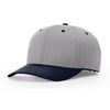 Richardson Grey/Navy Lite R-Flex Adjustable Micro Hook & Loop Cap