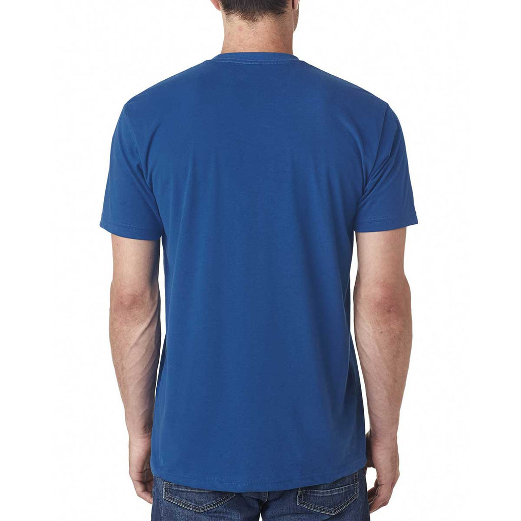 Next Level Men's Cool Blue Premium Fitted Sueded Crew