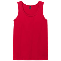 Gildan Men's Red Softstyle Tank Top