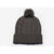 Pacific Headwear Graphite Cable Knit Pom-Pom Beanie