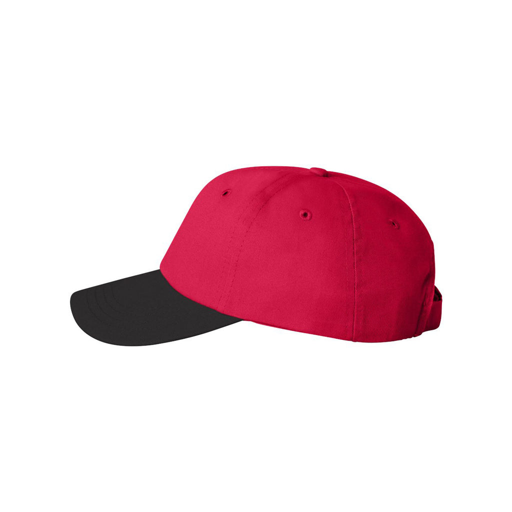 Valucap Red/Black Econ Cap