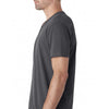 Next Level Men's Heavy Metal Premium Fitted Sueded V-Neck Tee