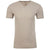 Next Level Men's Sand Premium Fitted Sueded V-Neck Tee