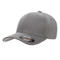 Flexfit Grey Wooly Blend 6-Panel Cap