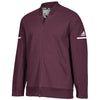 adidas Men's Maroon/White Squad Bomber Jacket