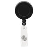 Good Value Black Promo Retractable Badge Holder