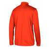 adidas Men's Collegiate Orange/White Team Iconic Knit Long Sleeve Quarter Zip