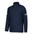 adidas Men's Collegiate Navy/White Team Iconic Long Sleeve Quarter Zip