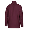 adidas Men's Maroon/White Team Iconic Long Sleeve Quarter Zip