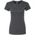 Next Level Women's Charcoal CVC Crew Tee