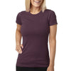 Next Level Women's Plum CVC Crew Tee