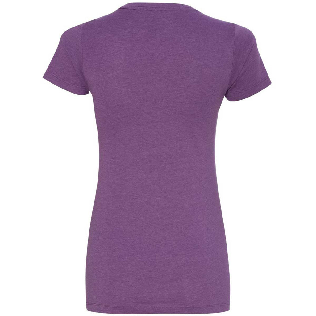 Next Level Women's Purple Berry CVC Crew Tee