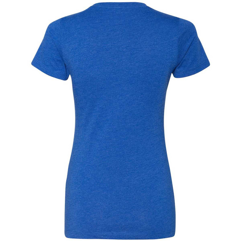 Next Level Women's Royal CVC Crew Tee