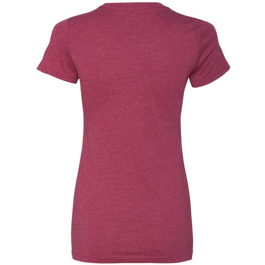 Next Level Women's Scarlet CVC Crew Tee