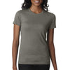 Next Level Women's Warm Grey CVC Crew Tee