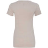 Next Level Women's Sand CVC Deep V Tee