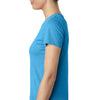 Next Level Women's Vintage Turquoise Triblend Crew