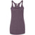 Next Level Women's Vintage Purple Triblend Racerback Tank