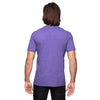 Anvil Men's Heather Purple Triblend T-Shirt