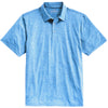 Vineyard Vines Men's Jake Blue Blank St. Kitt's Solid Sankaty Performance Polo