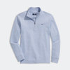 Vineyard Vines Men's White Cap/ Marlin Saltwater Quarter Zip