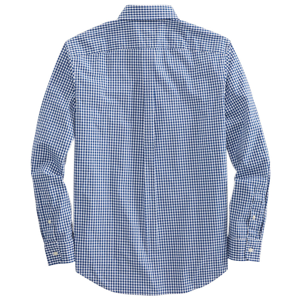 Vineyard Vines Men's Blue Bay Classic Fit Arawak Gingham Murray Shirt